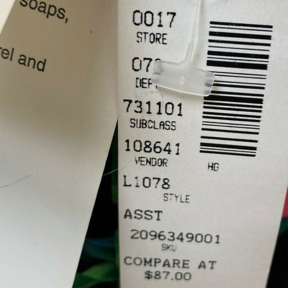 Tropical Floral Swimsuit Sirena Concepts Size 14 Bodysuit Hawaii Beach Vtg Y2K - Picture 12 of 12